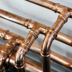 Copper pipes